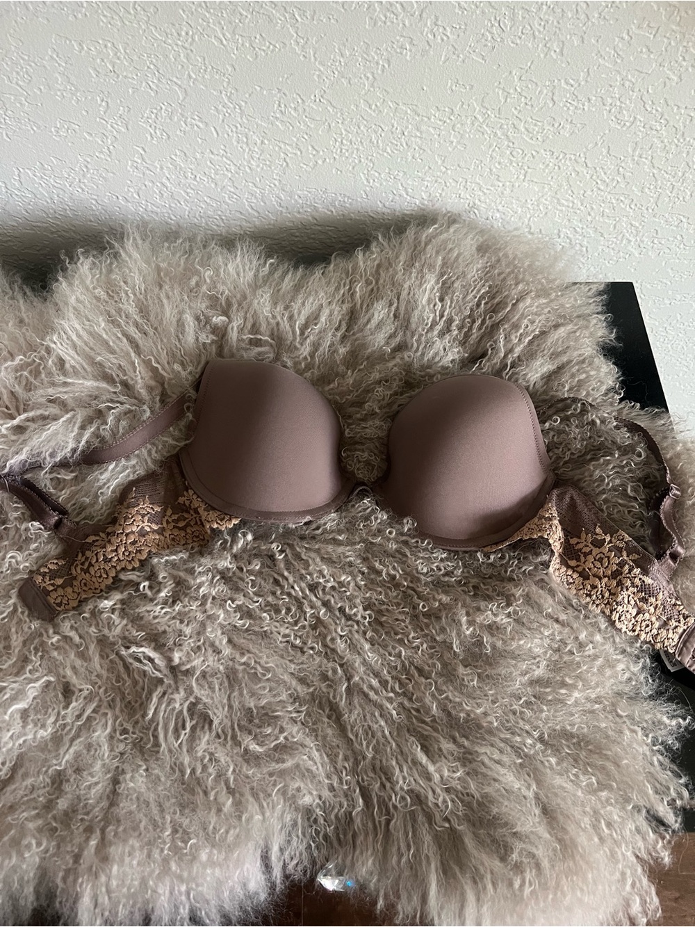 Wacoal Mauve Lace-Accent T-Shirt Bra